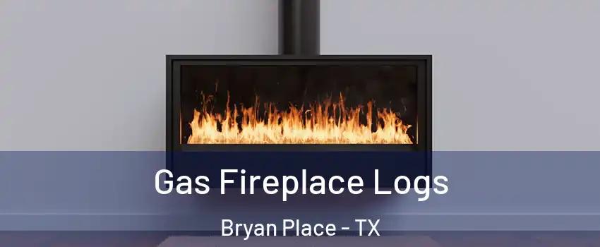 Gas Fireplace Logs Bryan Place - TX