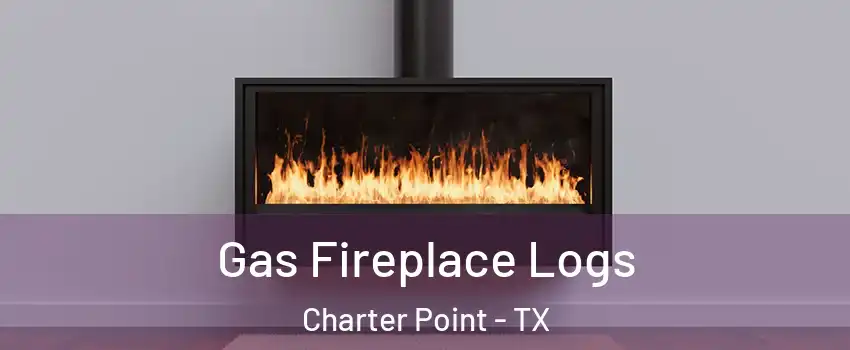 Gas Fireplace Logs Charter Point - TX