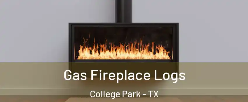 Gas Fireplace Logs College Park - TX