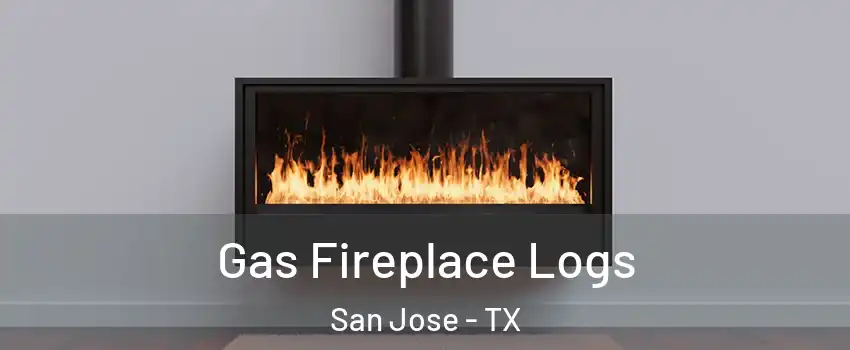 Gas Fireplace Logs San Jose - TX