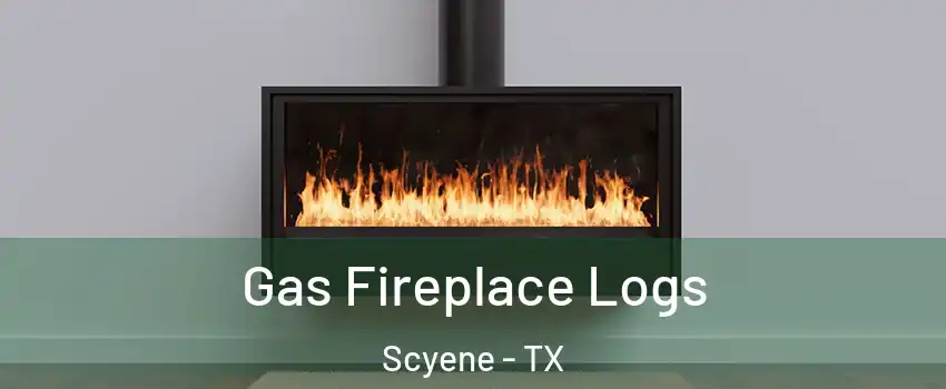 Gas Fireplace Logs Scyene - TX