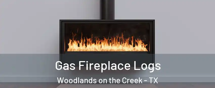 Gas Fireplace Logs Woodlands on the Creek - TX