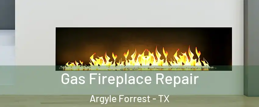 Gas Fireplace Repair Argyle Forrest - TX