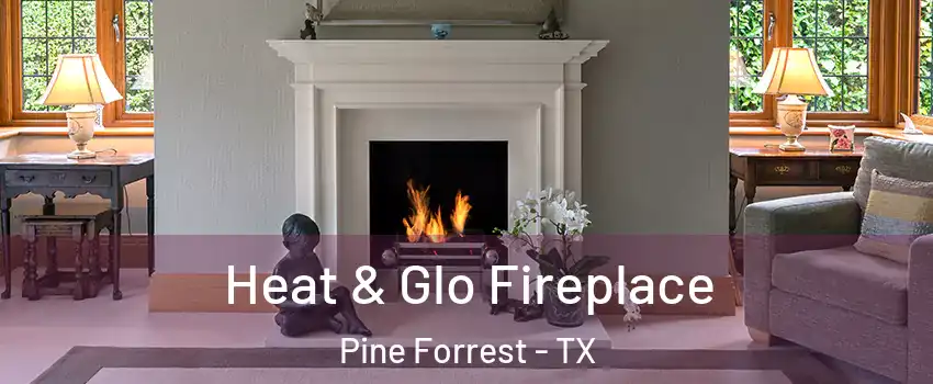 Heat & Glo Fireplace Pine Forrest - TX