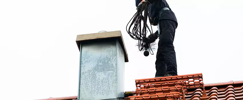 Chimney Brush Cleaning in Downtown Dallas, Texas
