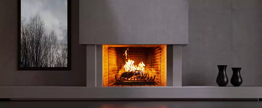 Wood Fireplace Refacing in Downtown Dallas, TX