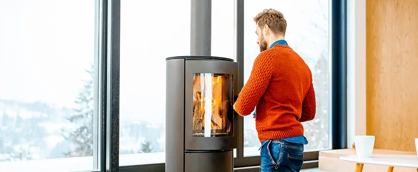 Pellet Stove Chimney Pipe Installation in Pine Forrest, TX