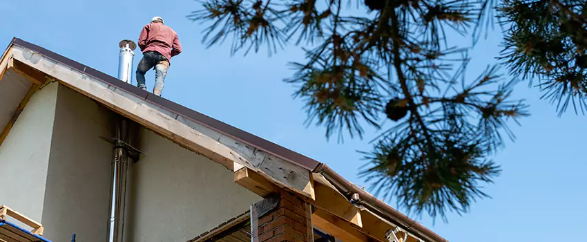 Prefab Chimney Flue Installation in Downtown Dallas, TX
