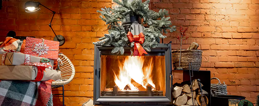 Travis Industries Linear Gas Fireplace Installation in Downtown Dallas, Texas