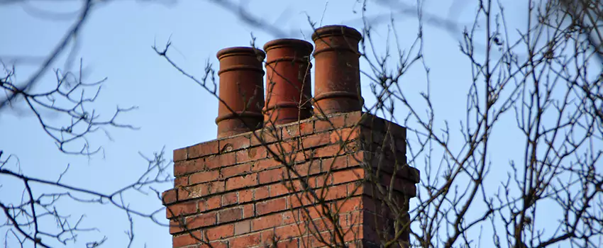 Chimney Crown Installation For Brick Chimney in Downtown Dallas, Texas