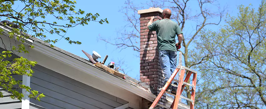 himney Crown Repair in Downtown Dallas, Texas