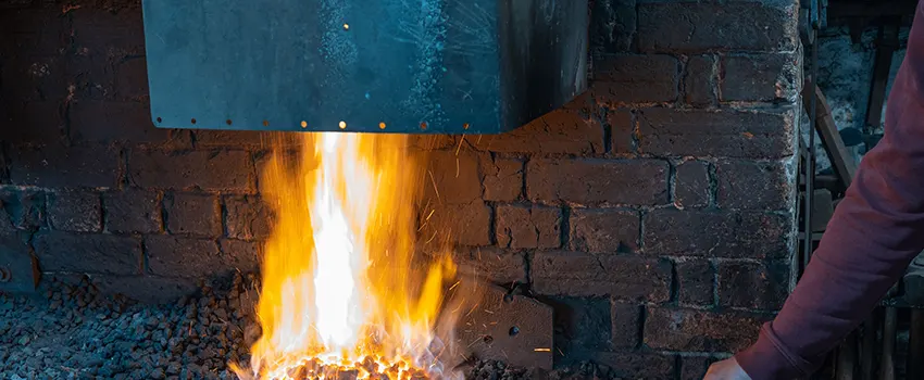 Fireplace Throat Plates Repair and installation Services in Downtown Dallas, TX