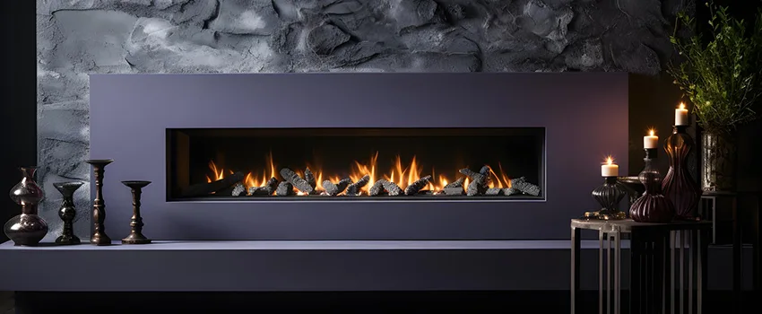 Ember Bed for Ventless Gas Fireplace in Downtown Dallas, TX