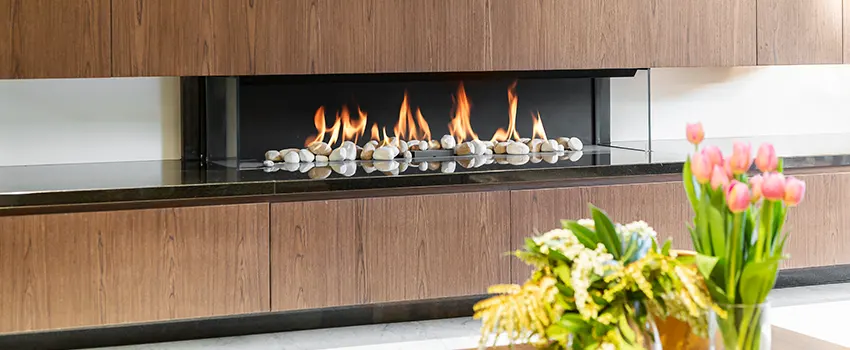 Double-height Fireplace Design Refurbishment in Downtown Dallas, Texas