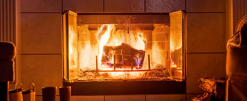 Monessen Hearth Courtyard Outdoor Gas Fireplace Maintenance in Downtown Dallas, TX