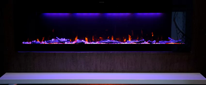 Dynamic Flame Color Fireplace Installation in Downtown Dallas, TX