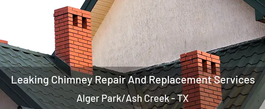 Leaking Chimney Repair And Replacement Services Alger Park/Ash Creek - TX