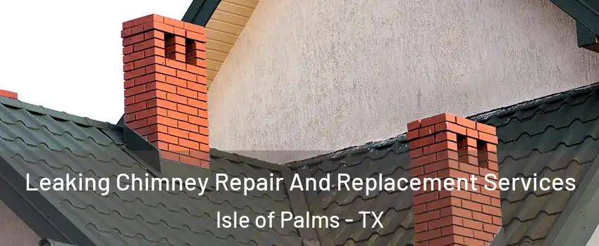 Leaking Chimney Repair And Replacement Services Isle of Palms - TX