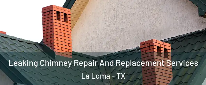 Leaking Chimney Repair And Replacement Services La Loma - TX