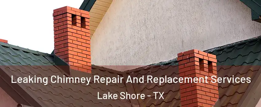 Leaking Chimney Repair And Replacement Services Lake Shore - TX