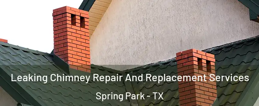 Leaking Chimney Repair And Replacement Services Spring Park - TX
