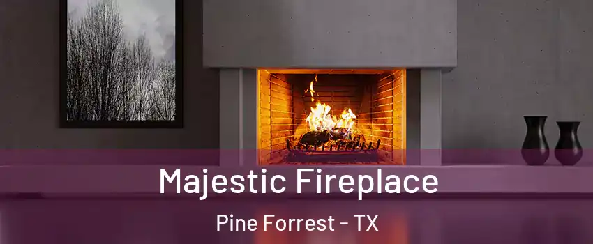 Majestic Fireplace Pine Forrest - TX