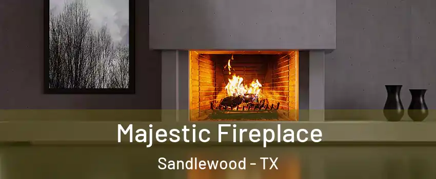 Majestic Fireplace Sandlewood - TX