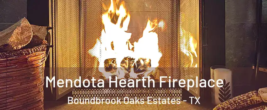 Mendota Hearth Fireplace Boundbrook Oaks Estates - TX