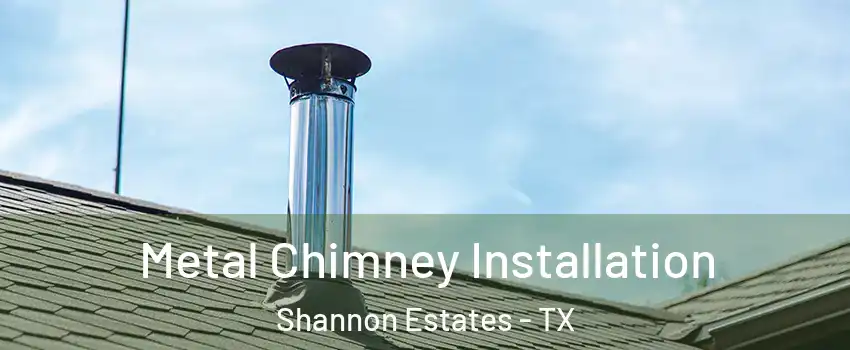Metal Chimney Installation Shannon Estates - TX