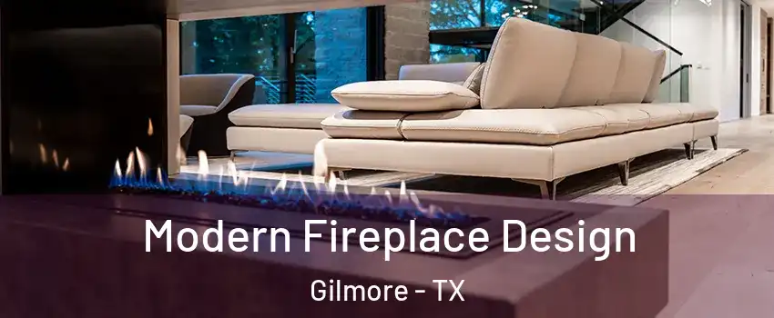Modern Fireplace Design Gilmore - TX