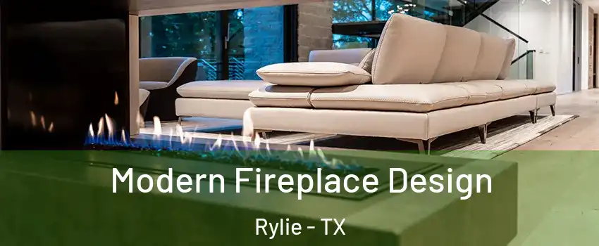 Modern Fireplace Design Rylie - TX