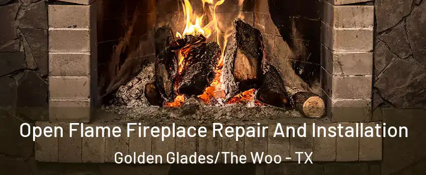 Open Flame Fireplace Repair And Installation Golden Glades/The Woo - TX