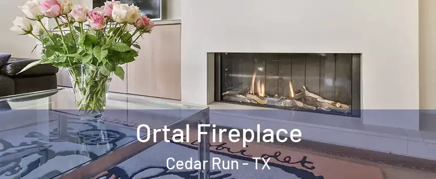 Ortal Fireplace Cedar Run - TX