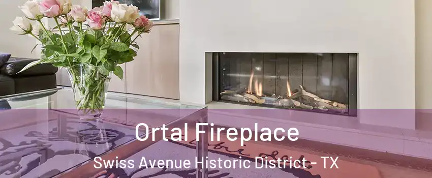 Ortal Fireplace Swiss Avenue Historic District - TX