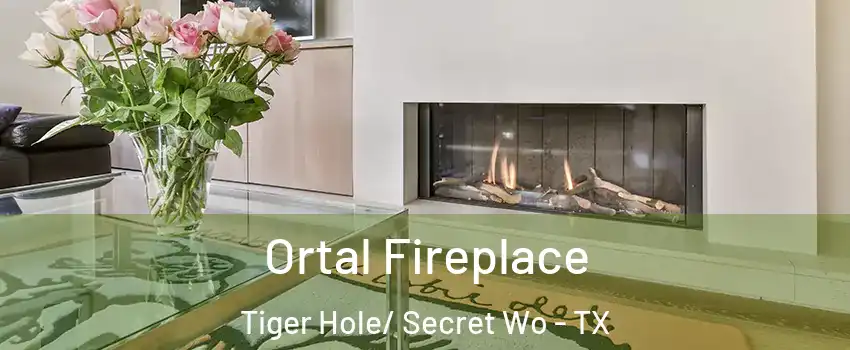 Ortal Fireplace Tiger Hole/ Secret Wo - TX
