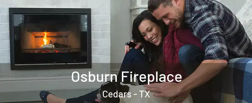 Osburn Fireplace Cedars - TX