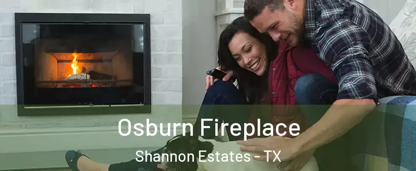 Osburn Fireplace Shannon Estates - TX