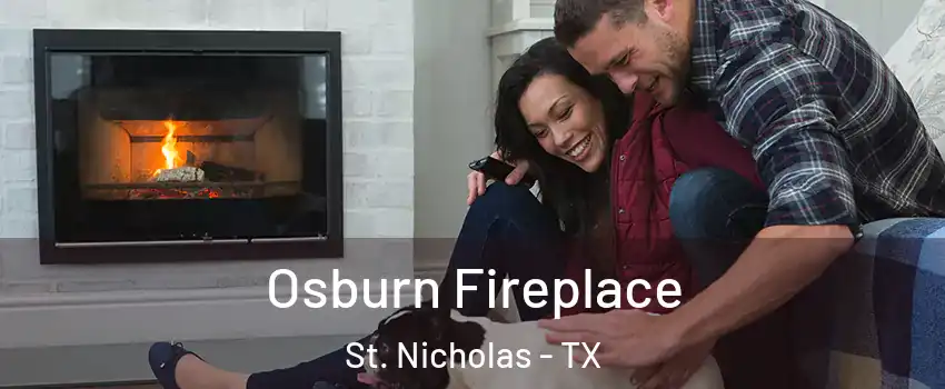 Osburn Fireplace St. Nicholas - TX