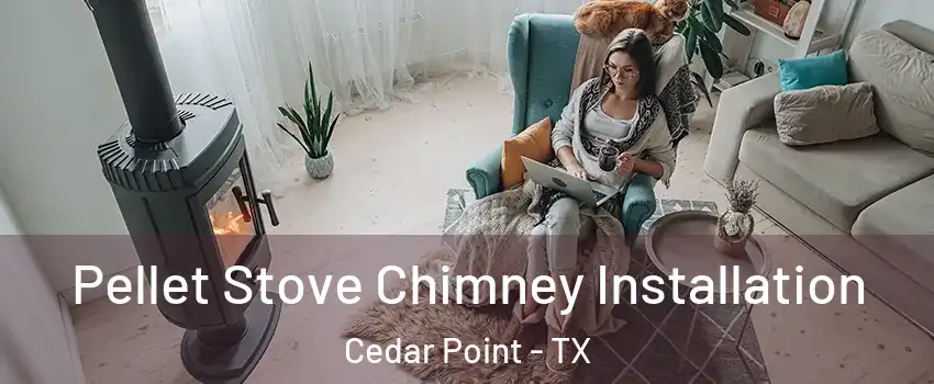 Pellet Stove Chimney Installation Cedar Point - TX