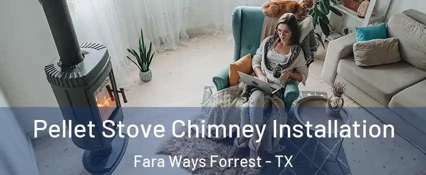 Pellet Stove Chimney Installation Fara Ways Forrest - TX