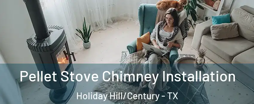 Pellet Stove Chimney Installation Holiday Hill/Century - TX
