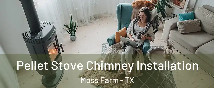 Pellet Stove Chimney Installation Moss Farm - TX