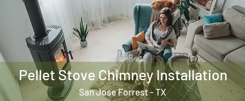Pellet Stove Chimney Installation San Jose Forrest - TX