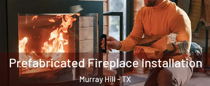 Prefabricated Fireplace Installation Murray Hill - TX