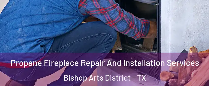 Propane Fireplace Repair And Installation Services Bishop Arts District - TX