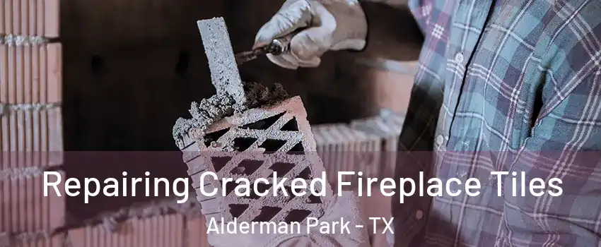 Repairing Cracked Fireplace Tiles Alderman Park - TX