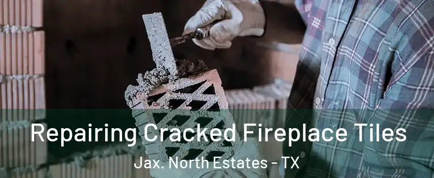 Repairing Cracked Fireplace Tiles Jax. North Estates - TX