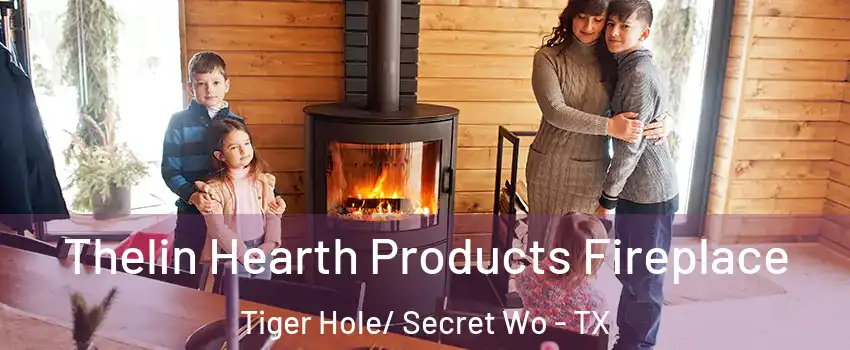 Thelin Hearth Products Fireplace Tiger Hole/ Secret Wo - TX