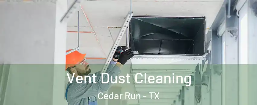 Vent Dust Cleaning Cedar Run - TX