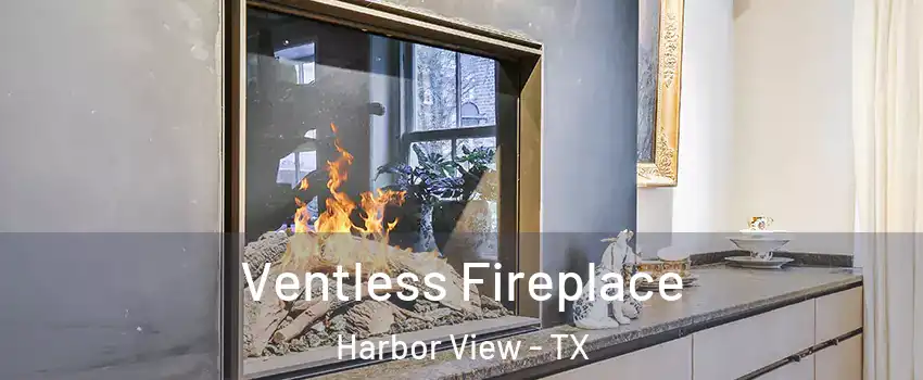 Ventless Fireplace Harbor View - TX